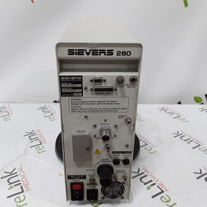 Sievers Sievers 280 NOA Nitric Oxide Analyzer Research Lab reLink Medical