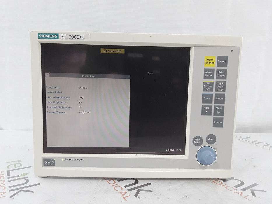 Siemens Medical Siemens Medical SC 9000XL PATIENT MONITOR Patient Monitors reLink Medical