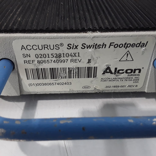 Alcon Laboratories Inc Alcon Laboratories Inc Accurus Six Switch Footpedal Ophthalmology reLink Medical