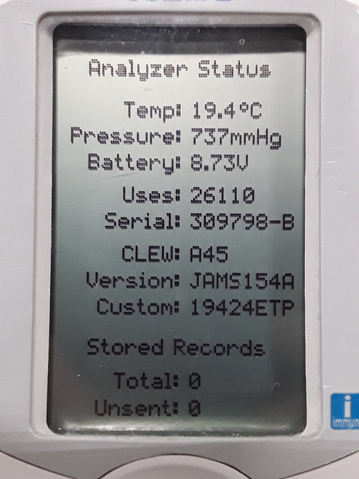 Abbott Abbott i-Stat 1 300 Wireless Blood Analyzer Clinical Lab reLink Medical