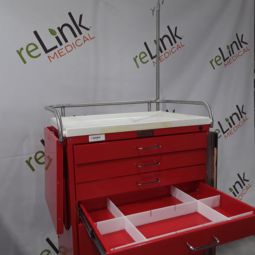 Harloff Harloff 5 Drawer Medical Cart Medical Furniture reLink Medical