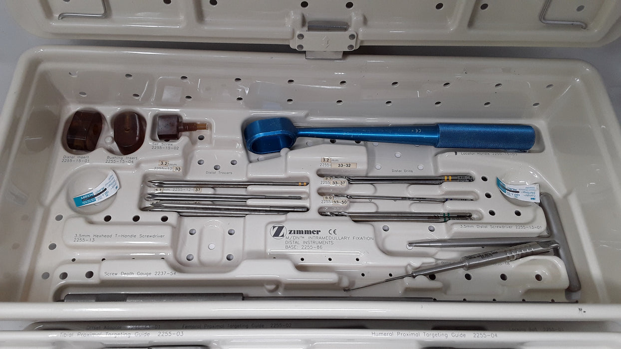 Zimmer Zimmer M/DN 2255-86 Intramedullary Fixation Femoral/Tibial/Humeral Instruments Surgical Sets reLink Medical