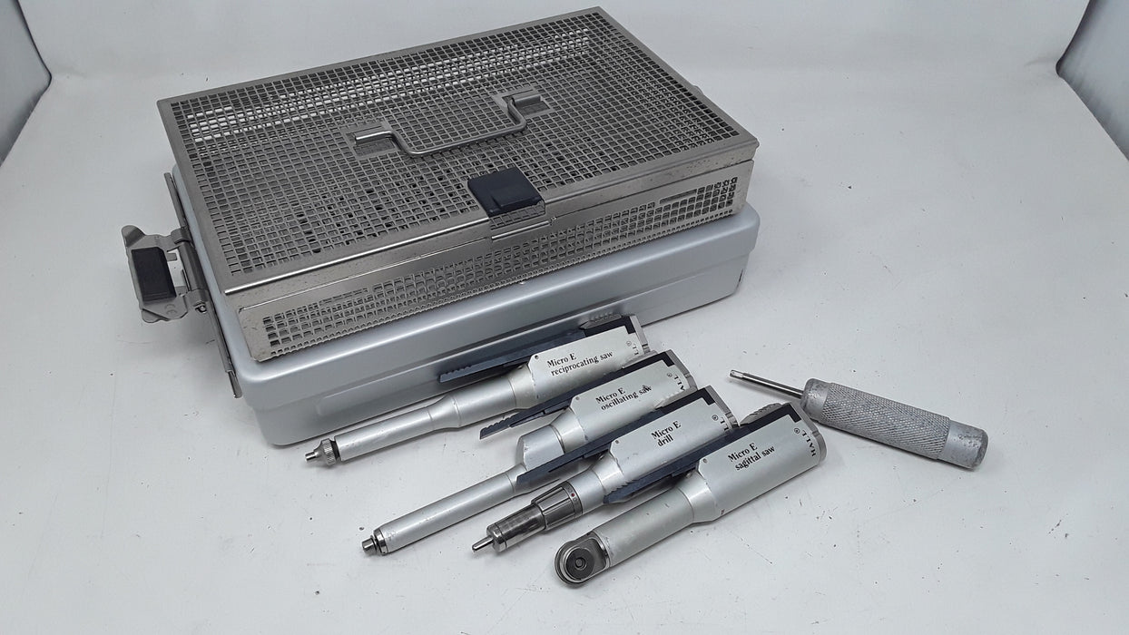 Zimmer Zimmer Micro E Oscillating Sagittal Reciprocating Saw Set Surgical Power Instruments reLink Medical