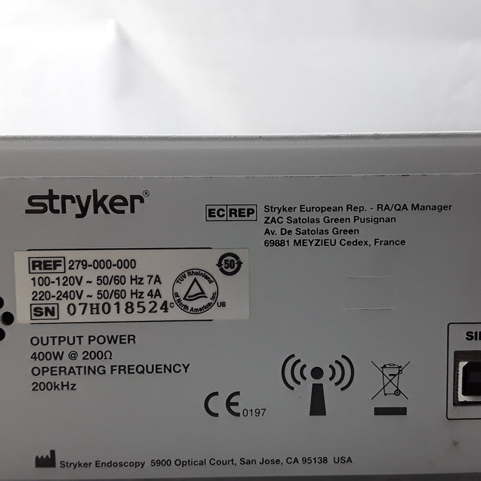 Stryker Medical Stryker Medical Serfas Energy RF Generator Surgical Equipment reLink Medical