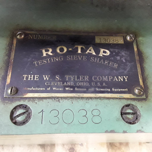 W.S. Tyler W.S. Tyler Ro-Tap Test Sieve Shaker Research Lab reLink Medical