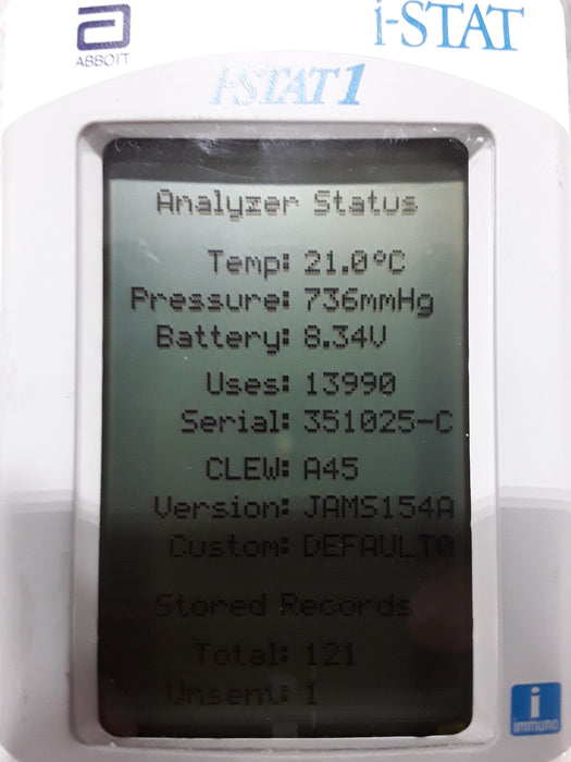 Abbott Abbott i-Stat 1 300G Wireless Blood Analyzer Clinical Lab reLink Medical