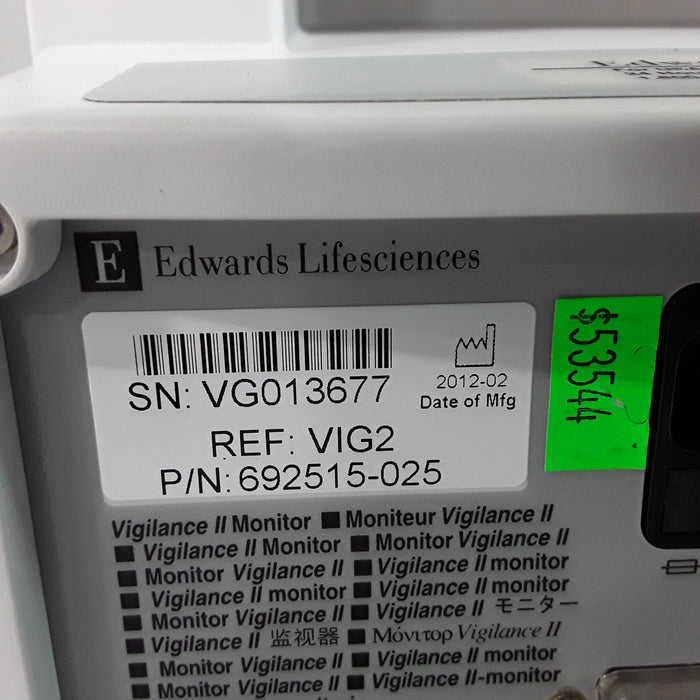 Edwards Lifesciences Edwards Lifesciences Vigilance II Patient Monitor Patient Monitors reLink Medical