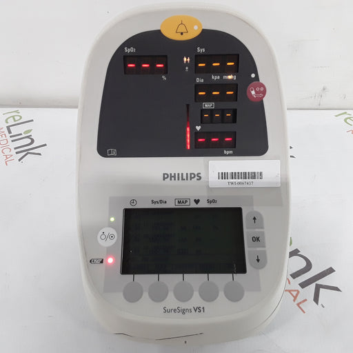 Philips Healthcare Philips Healthcare SureSigns VS1 Vital Signs Monitor Patient Monitors reLink Medical