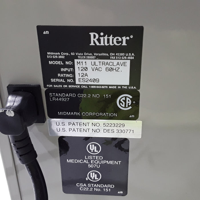 Ritter Ritter M11-001 Sterilizer Sterilizers & Autoclaves reLink Medical