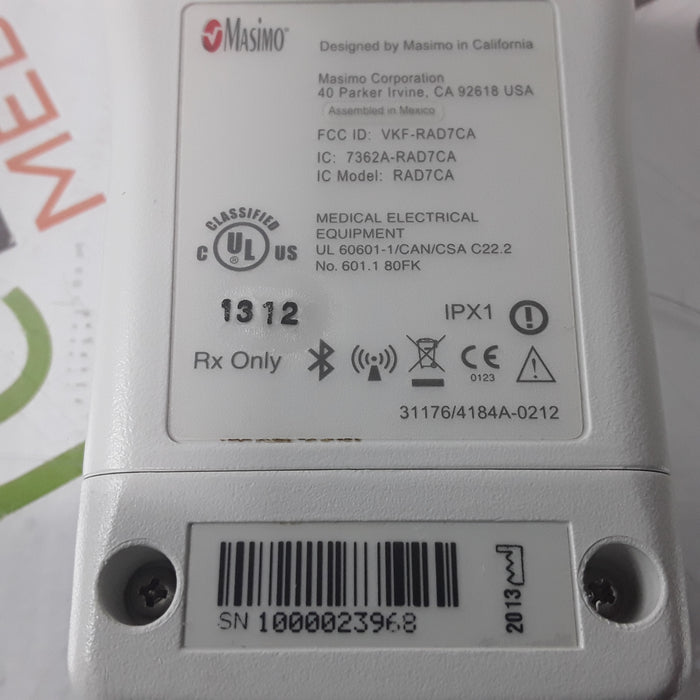 Masimo Masimo Radical 7 Rainbow Signal Extraction Pulse Oximeter Patient Monitors reLink Medical
