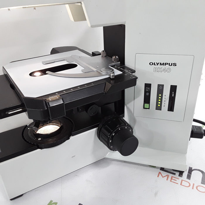 Olympus Corp. Olympus Corp. BX40F-4 Binocular Microscope Lab Microscopes reLink Medical