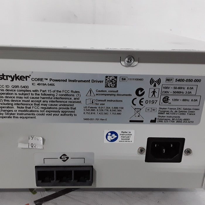 Stryker Medical 5400-050 Core Powered Instrument Driver