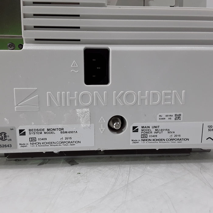 Nihon Kohden Nihon Kohden BSM-6501A Patient Monitor  reLink Medical