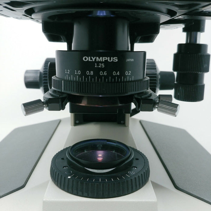 Olympus Olympus Microscope BH2 BH-2 with 100W Lamphouse and 50x Oil Objective Lab Microscope reLink Medical