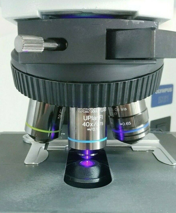 Olympus Olympus Microscope BX51 with Fluorescence Lab Microscope reLink Medical