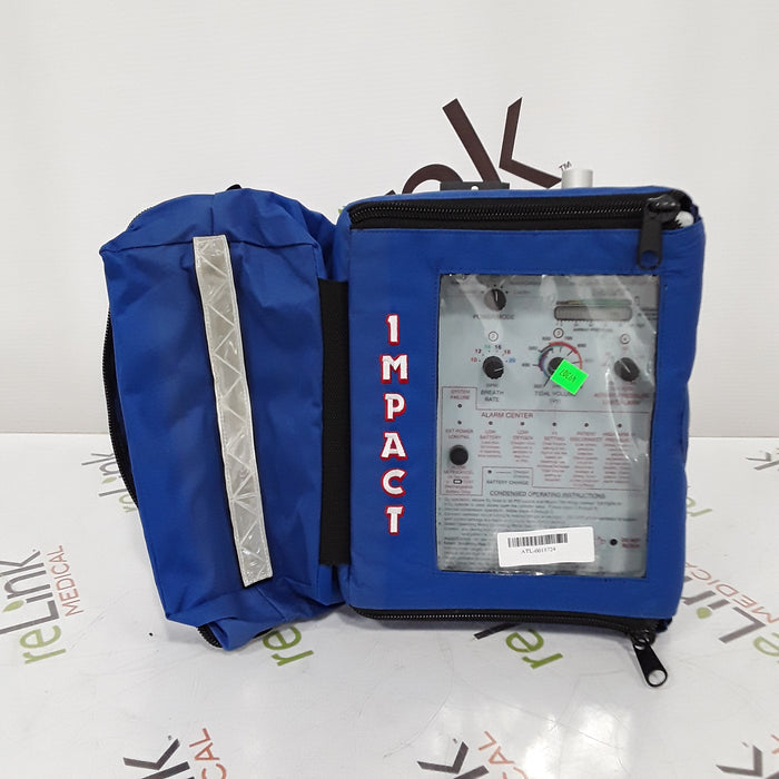 Impact Instrumentation, Inc. Impact Instrumentation, Inc. Uni-Vent 73X Portable Ventilator Respiratory reLink Medical