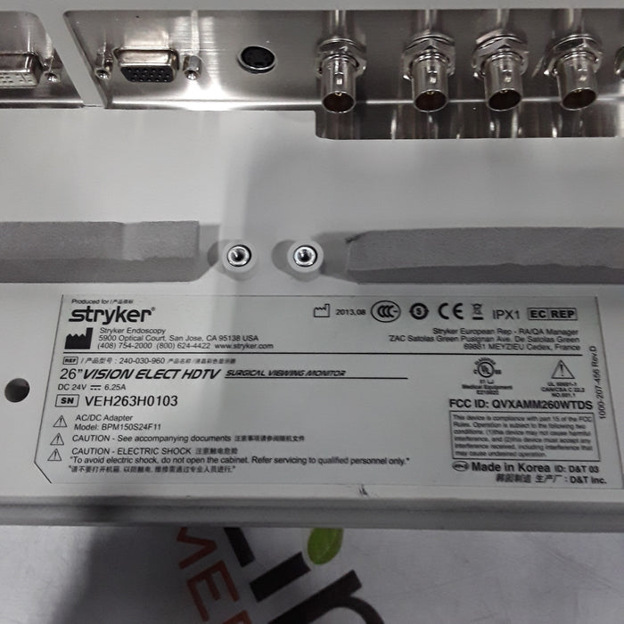 Stryker Medical Stryker Medical WiSe 26" HDTV Surgical Display 240-030-960 Monitor Rigid Endoscopy reLink Medical