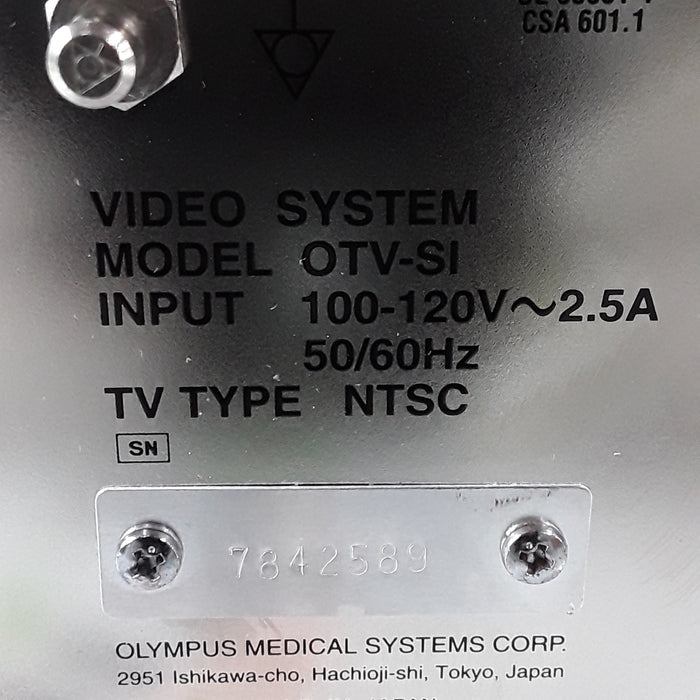 Olympus Corp. Olympus Corp. OTV-SI Video Endoscopy Camera  reLink Medical