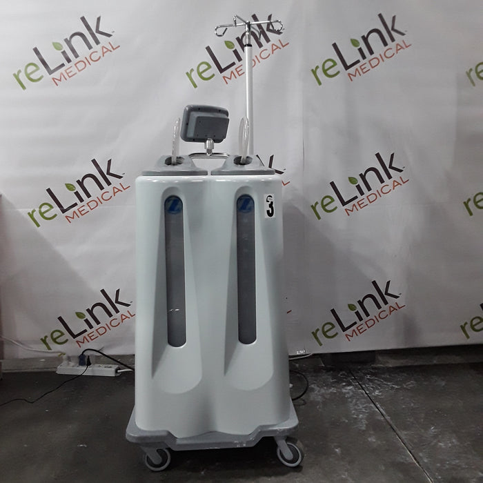 Zimmer Zimmer Biomet Intellicart System Duo Fluid Cart Surgical Equipment reLink Medical