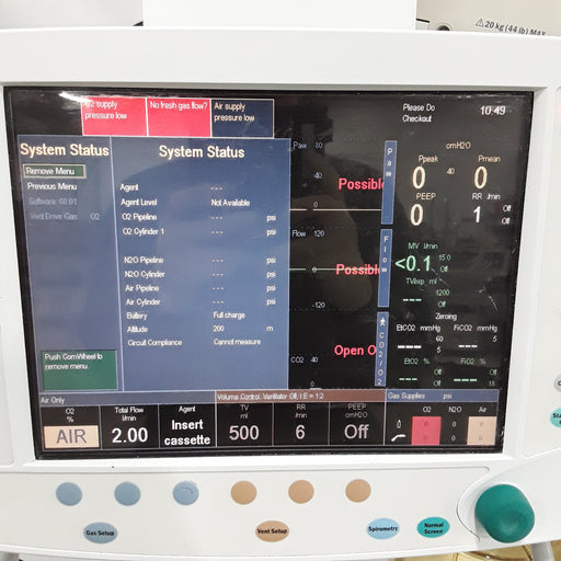 Datex-Ohmeda Datex-Ohmeda Aisys Anesthesia Unit Anesthesia reLink Medical