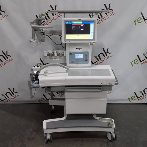 Draeger Medical Draeger Medical Perseus A500 Anesthesia Machine Anesthesia reLink Medical