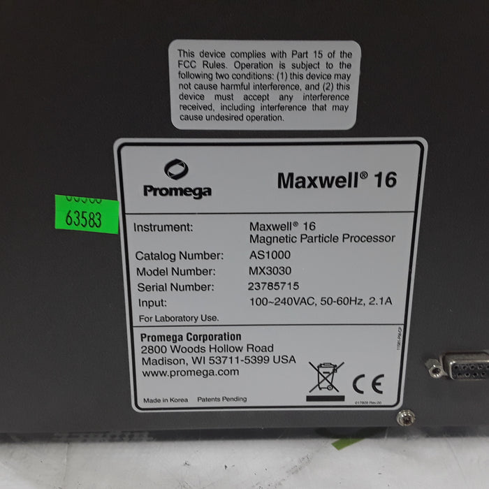 Promega Promega Maxwell 16 Magnetic Particle Processor  reLink Medical