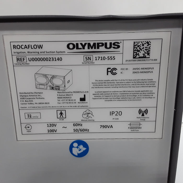 Olympus Corp. Olympus Corp. Rocaflow Fluid Management System Surgical Equipment reLink Medical