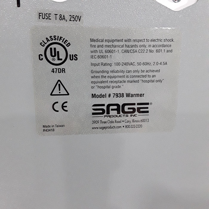 Sage Products, LLC Sage Products, LLC 7938 Personal Cleaning Comfort Media Warmer Surgical Equipment reLink Medical