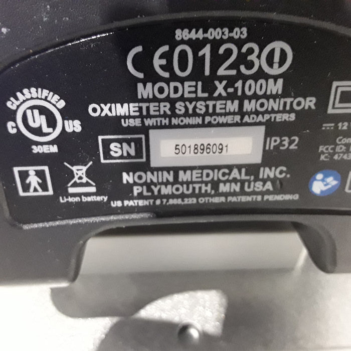 Nonin Medical Nonin Medical X-100M Oximeter System Monitor Patient Monitors reLink Medical