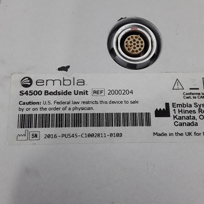 Embla Embla S 4500 Bedside Unit EEG, EMG Sleep Systems reLink Medical