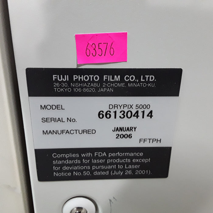 Fujifilm Fujifilm DryPix 5000 Film Printer CR and Imagers reLink Medical