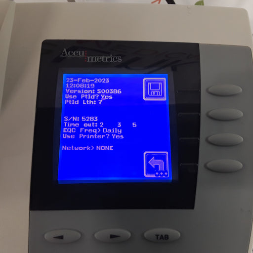 Accu Metrics Accu Metrics VerifyNow 86001 Rapid Platelet Analyzer Clinical Lab reLink Medical