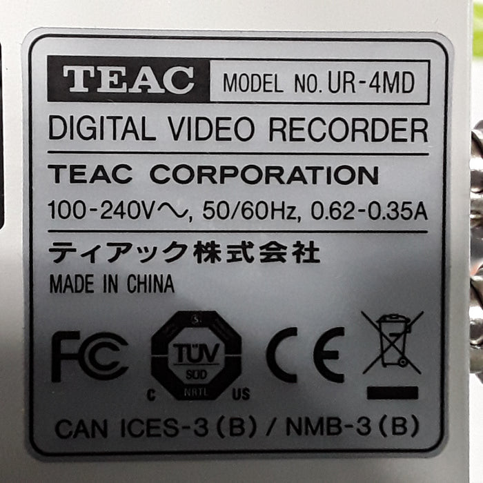 Teac Corp Teac Corp UR-4MD Surgical Video Recorder Computers/Tablets & Networking reLink Medical