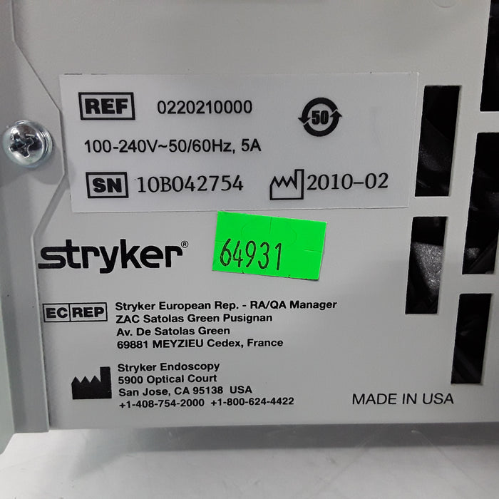 Stryker Medical Stryker Medical L9000 Light Source Rigid Endoscopy reLink Medical