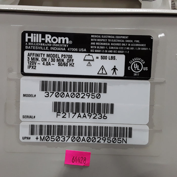Hill-Rom Hill-Rom Affinity 3 Patient Birthing Bed Beds & Stretchers reLink Medical