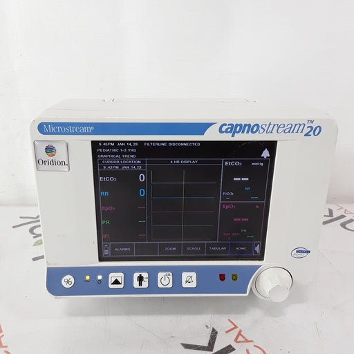 Oridion Oridion Capnostream 20 CAPNOGRAPHY MONITOR Patient Monitors reLink Medical