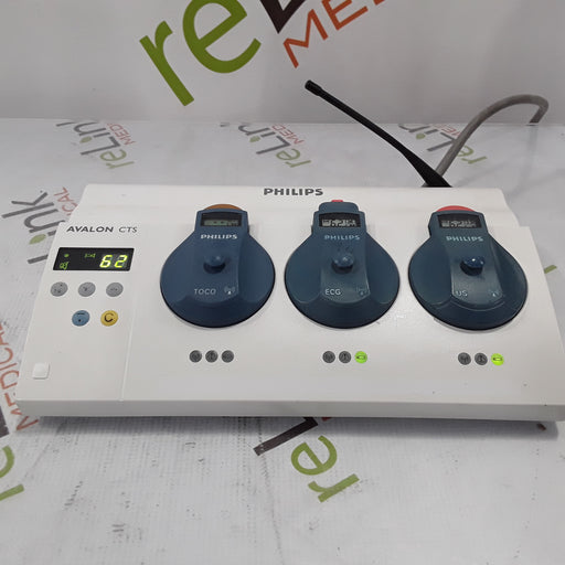 Philips Healthcare Philips Healthcare Avalon CTS M2720A Fetal Transducer Base Station Patient Monitors reLink Medical