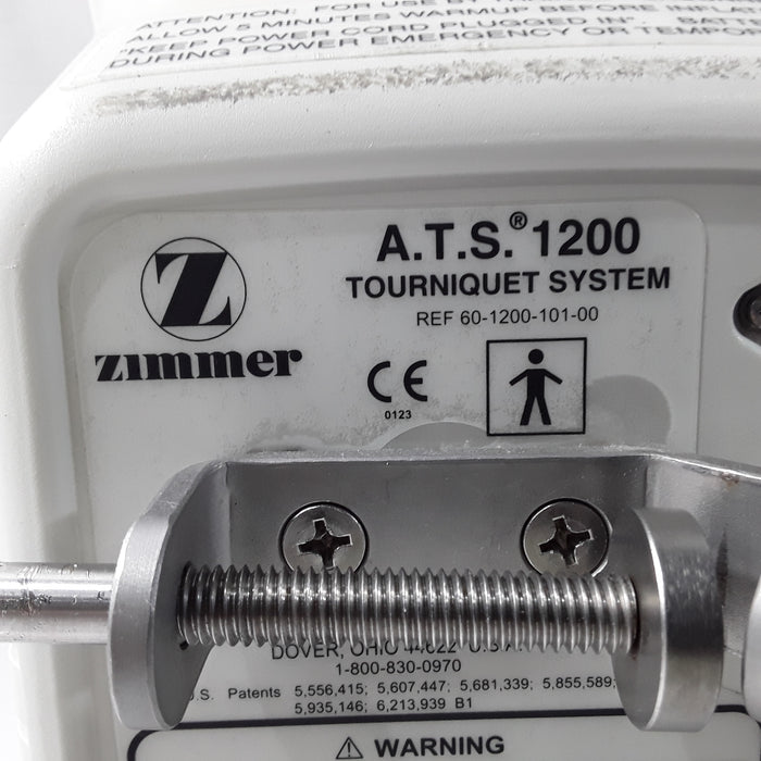 Zimmer Zimmer ATS 1200 Automatic Tourniquet System Surgical Equipment reLink Medical