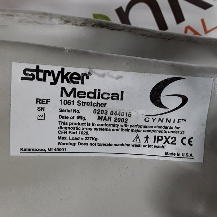 Stryker Medical Stryker Medical 1061 Stretcher Beds & Stretchers reLink Medical