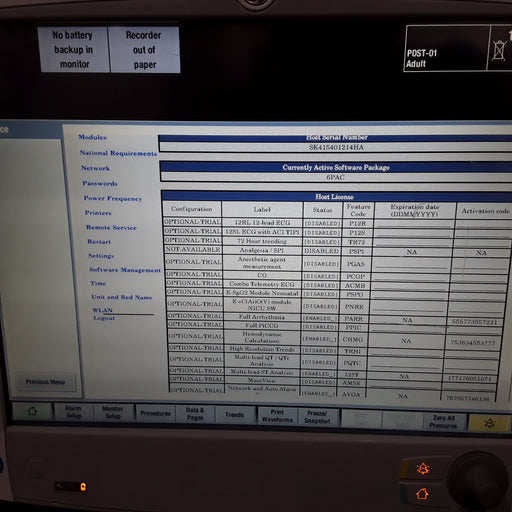 GE Healthcare GE Healthcare Carescape B650 Patient Monitor Patient Monitors reLink Medical