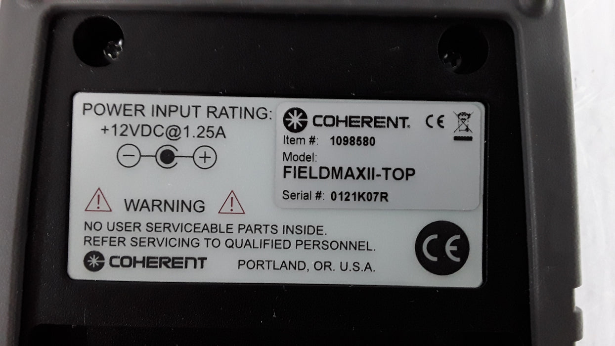 Coherent FieldMax II LAser Power Meter