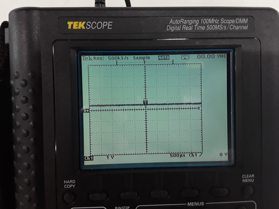 Tektronix TekScope THS720 Std Dual-Channel Handheld Oscilloscope 2 CH 100 MHz 50