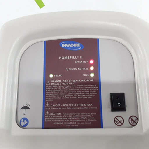 Invacare Corporation Invacare Corporation Homefill ll Oxygen System Respiratory reLink Medical