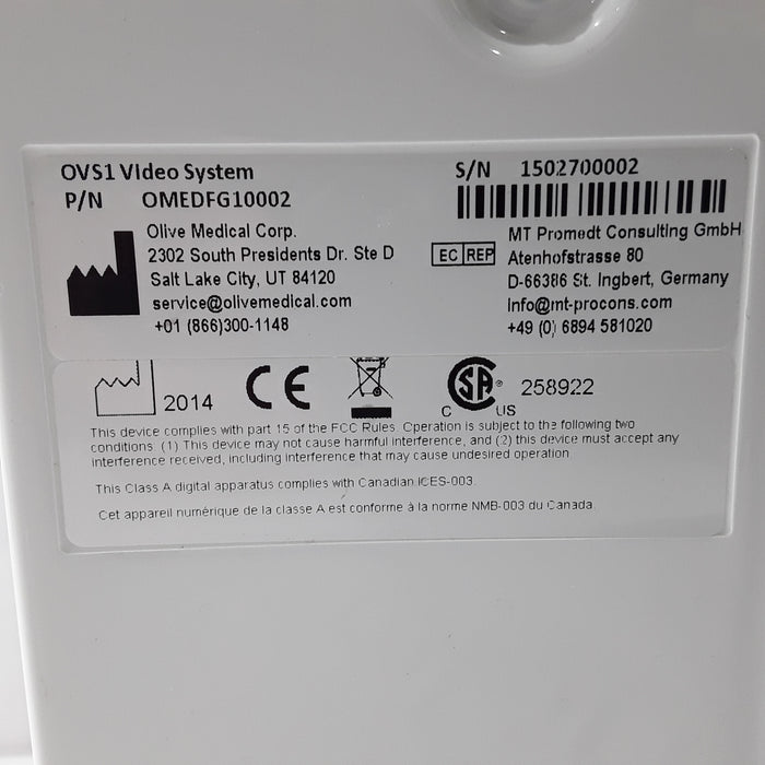 Olive Medical OVS1 Video System