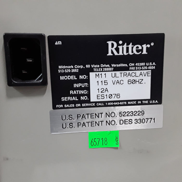 Ritter M11-001 Sterilizer