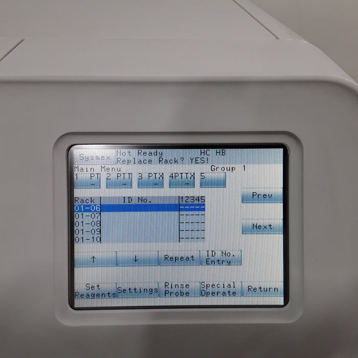 Sysmex CA-600 Series CA-660 Blood Coagulation Analyzer