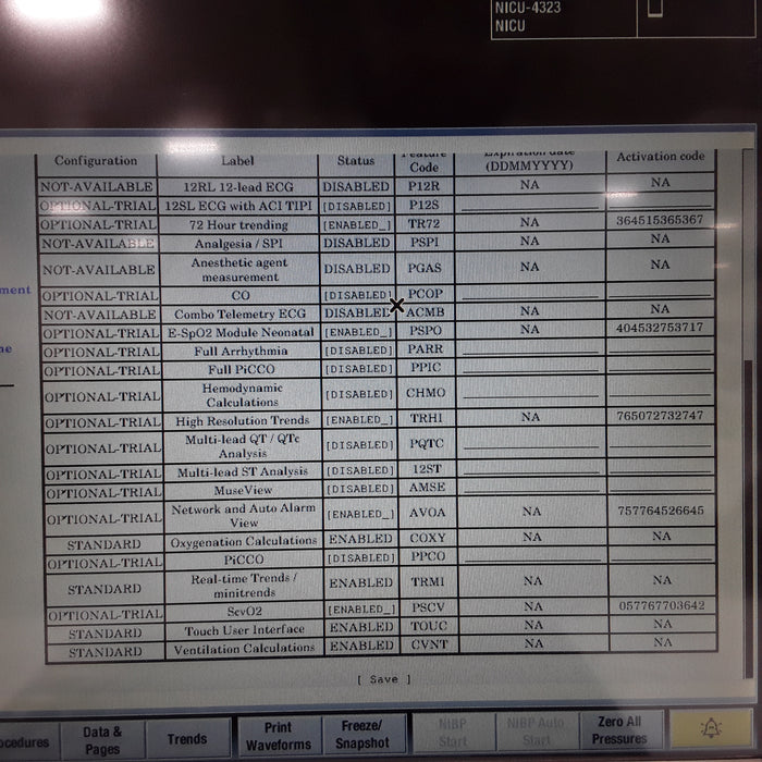 GE Healthcare Carescape B650 Patient Monitor