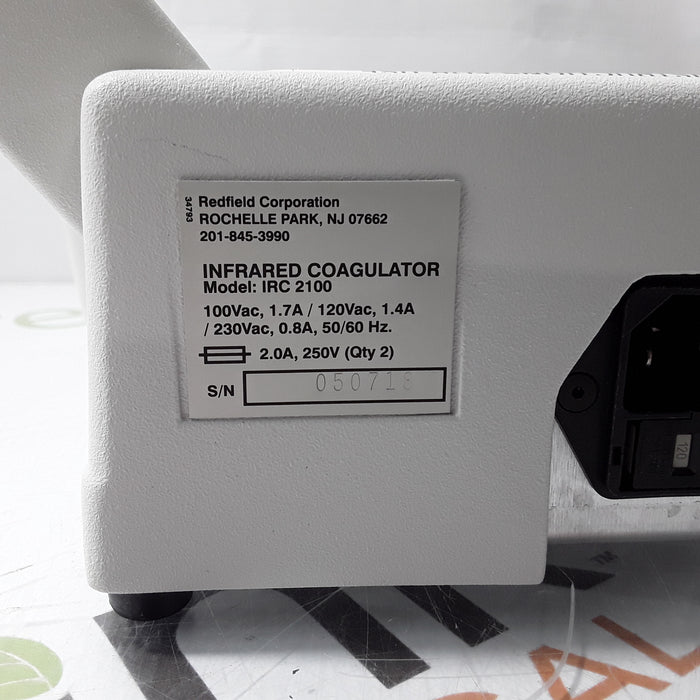 Redfield Corporation IRC 2100 Infrared Coagulator