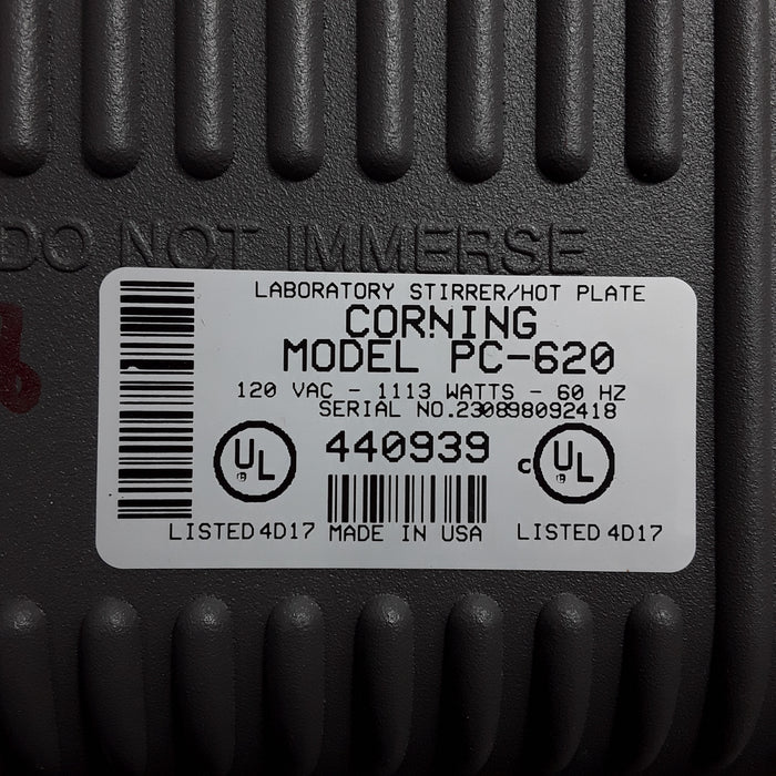 Corning Incorporated PC-620 Hot Plate/Stirrer