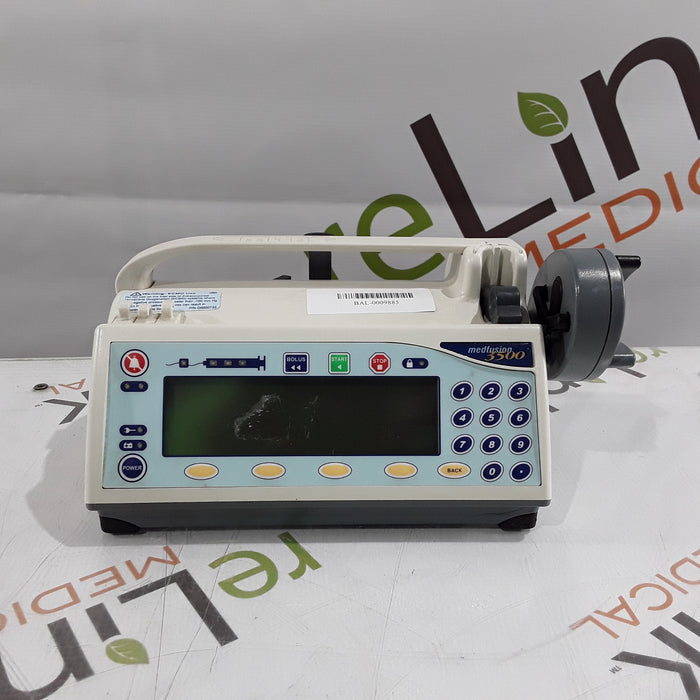 Smiths Medical Medfusion 3500 with Clamp Syringe Pump